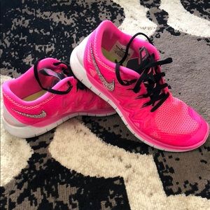 Hot Pink Nike Free 5.0